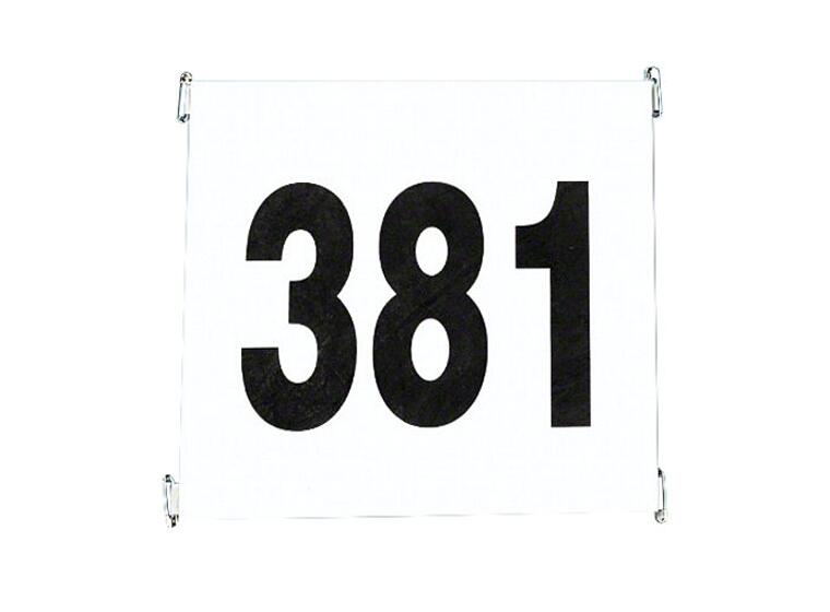 Starting Number Set on  Tear-proof Paper , Set 1-100 